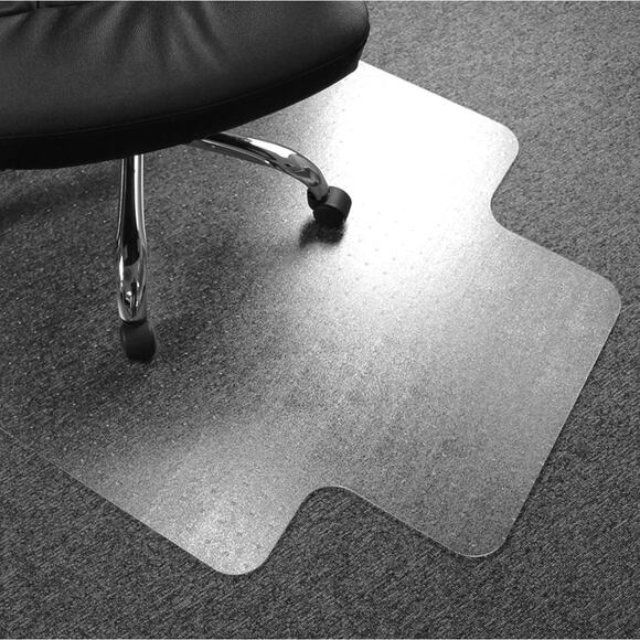Floortex Advantagemat® Vinyl Lipped Chair Mat for Carpets up to 1/4" - 36" x 48" - Picture 2 of 8